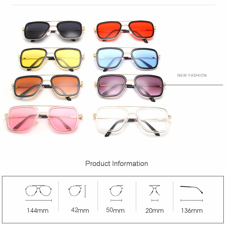 Modern Sunglasses Quality Sunglasses For Men and Women UV400 Protection Square Sunglasses For Girls and Boys. 