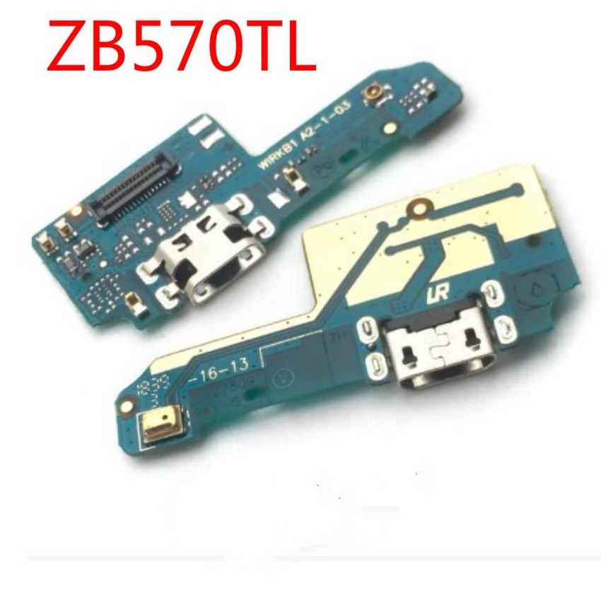 With IC Fast Charging Board For ASUS Zenfone MAX Plus M1 ZB570TL Charger Dock MIC Port Plug In Ribbon Phone Repair Parts