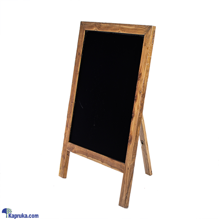 Teak single side menu board 2x2.5
