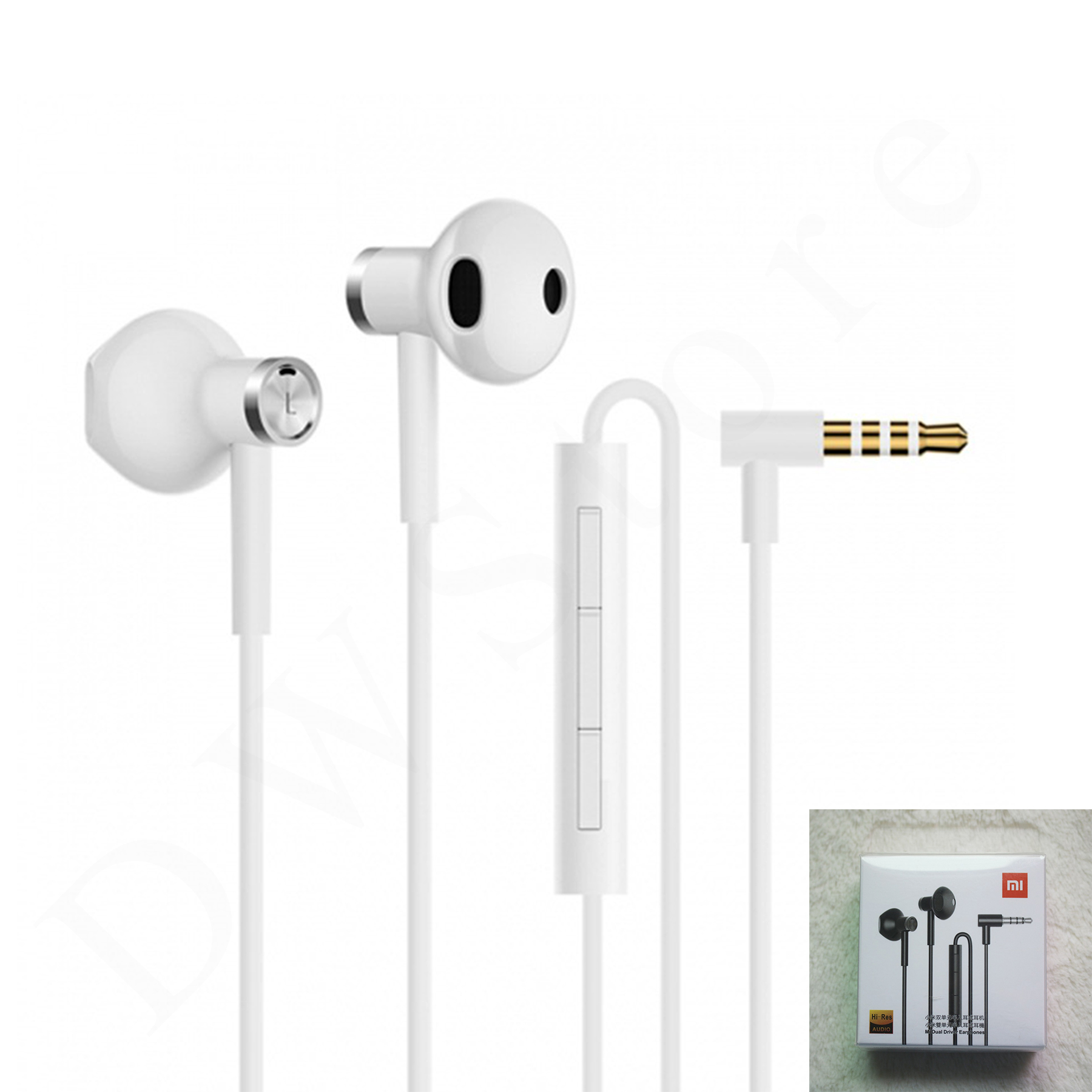 Xiaomi Mi Dual Driver BRE01JY Earphones 3.5mm Wired Handfree In