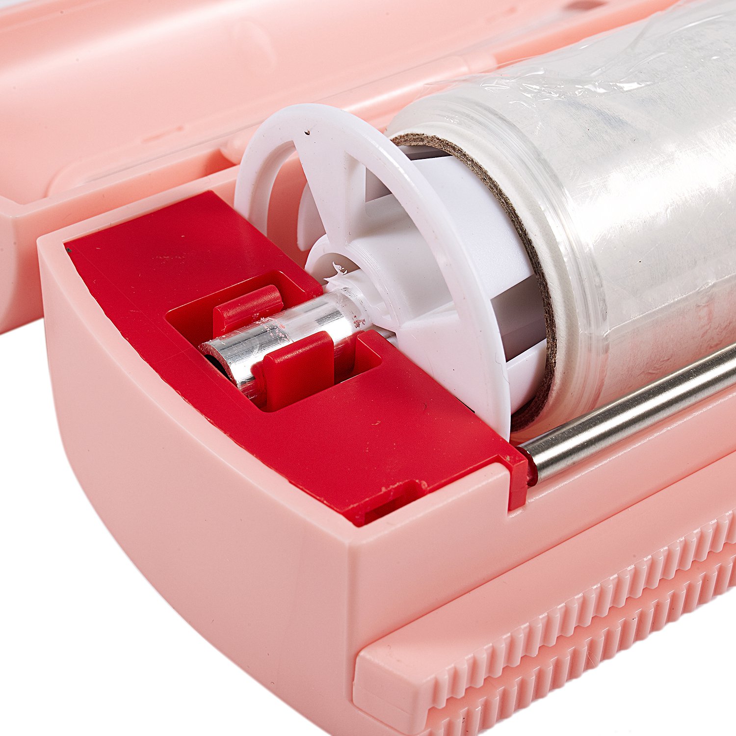 pink cling wrap