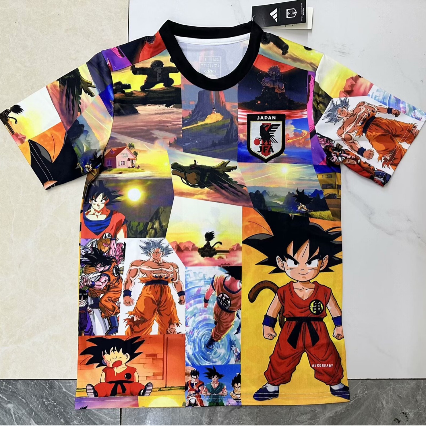 Japanese football jersey fan version jersey anime special edition Dragon Ball Kamen Rider Crayon Shin chan. 