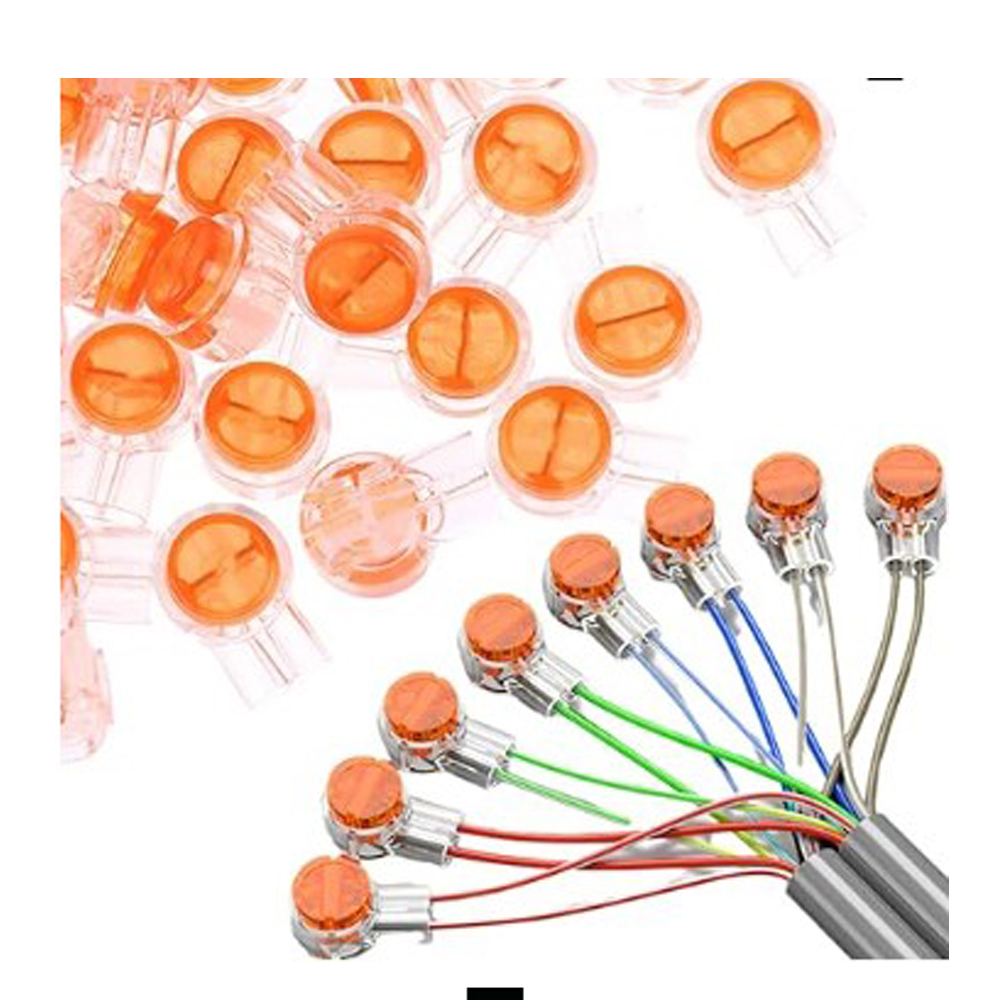 Connettore Gelatina Crimp Connettori Telefonici A Gelatina (Jelly Crimp) 100x8B 3 Fili - Come Usati Da BT, Virgin Telecom Italia - Foto 13
