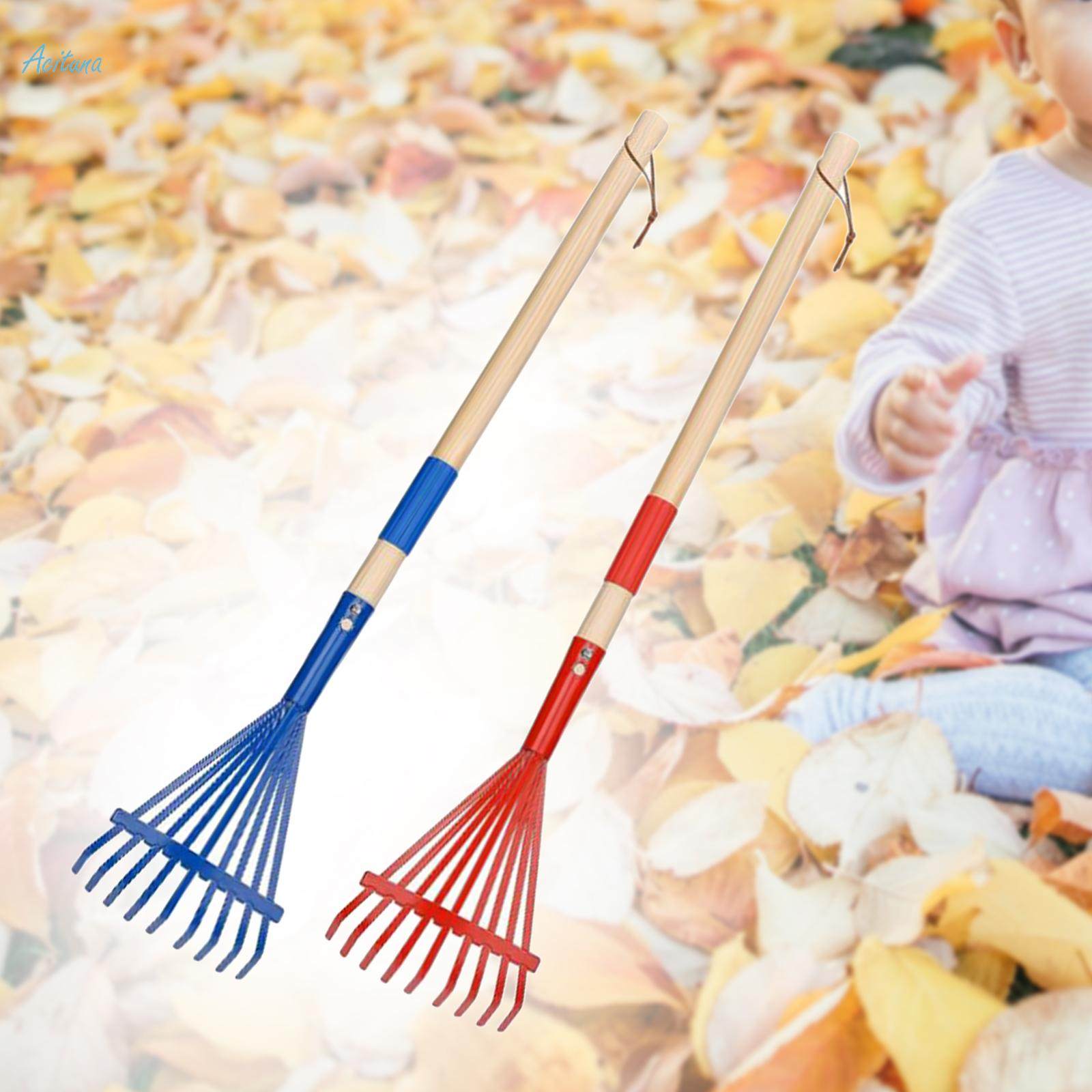 2Pcs Garden Rake Heavy Duty up Leaf Rake for Lawns Garden Shrub | Daraz.lk