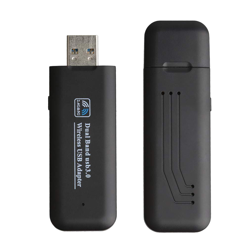RTL8812BU Realtek USB wireless adapter USB 3.0 Network Adapter 1200 Mbps 5.8 GHz 2.4GHz Dual Band AC1200 WiFi Dongle 802.11 a b g n ac For Laptop Desktop Support Windows 10 Mac Kali Linux Ubuntu