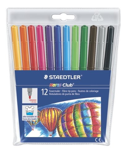 STAEDTLER® 325 Fibre-tip 12 Pen Set Wallet