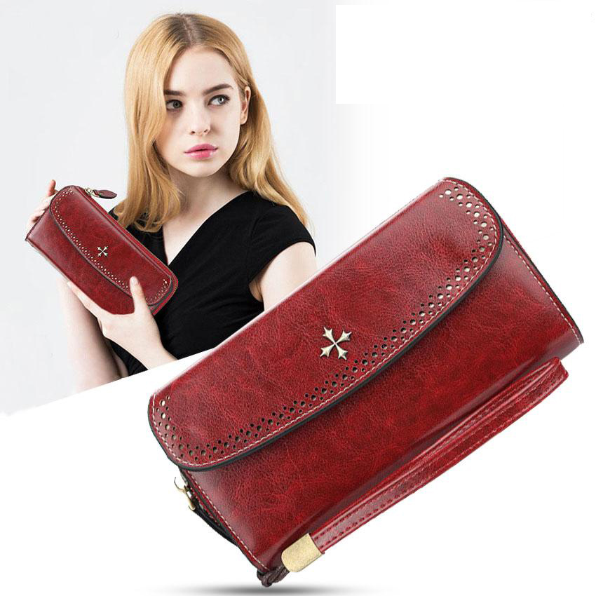 Women Fashion Wallets Long Wallets 