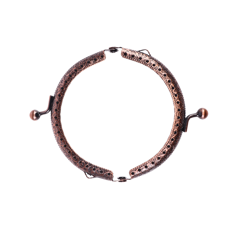 Metal Purse Frame Kiss Clasp Lock For Clutch Bags Handle Handbag Accessories DIY. 