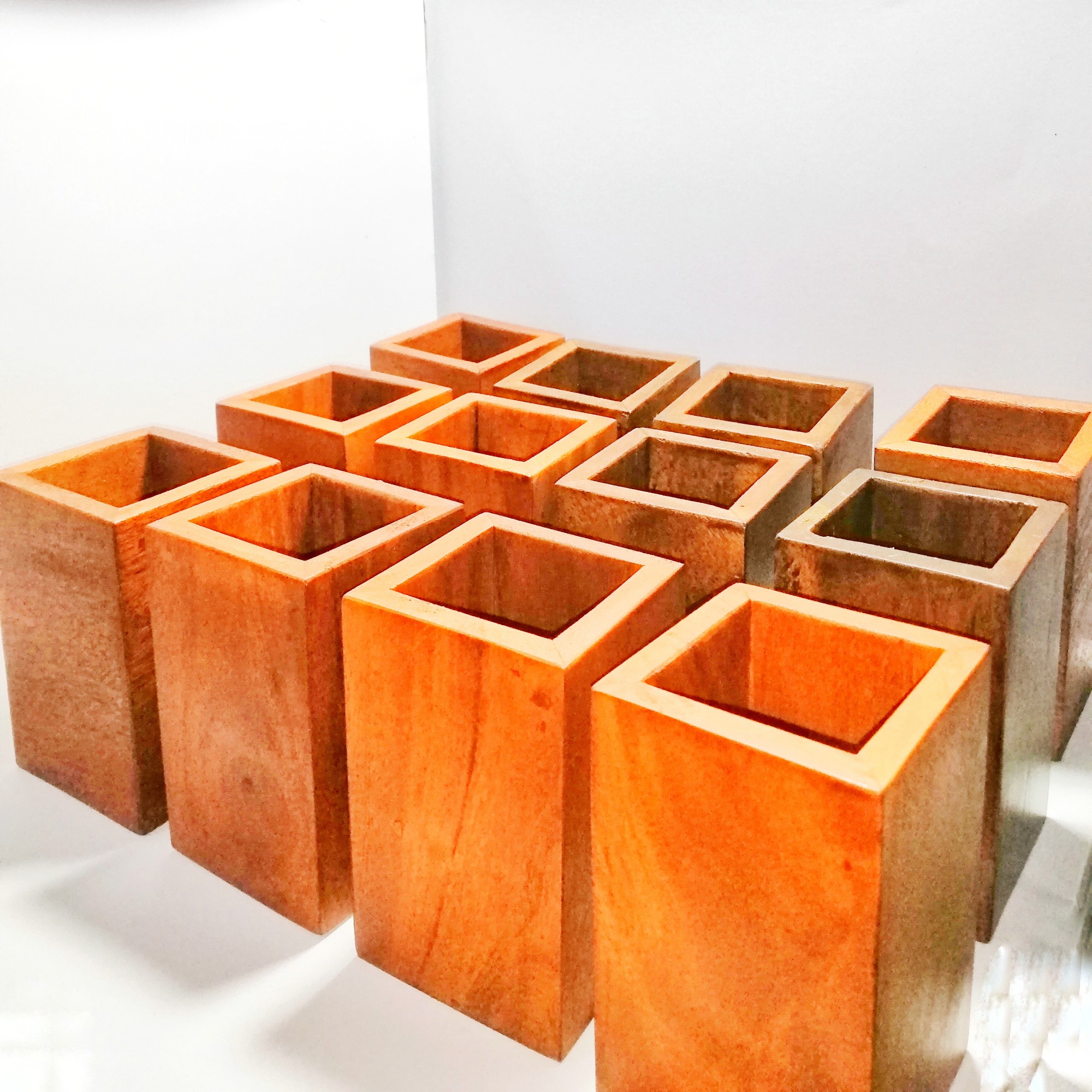 Wood Pen Holder, Office Pen Holder, Box Type, Stationery Holder, Desk Organizer, Wood Pencil Holder, Wooden Pencil & Pen Holder.. 