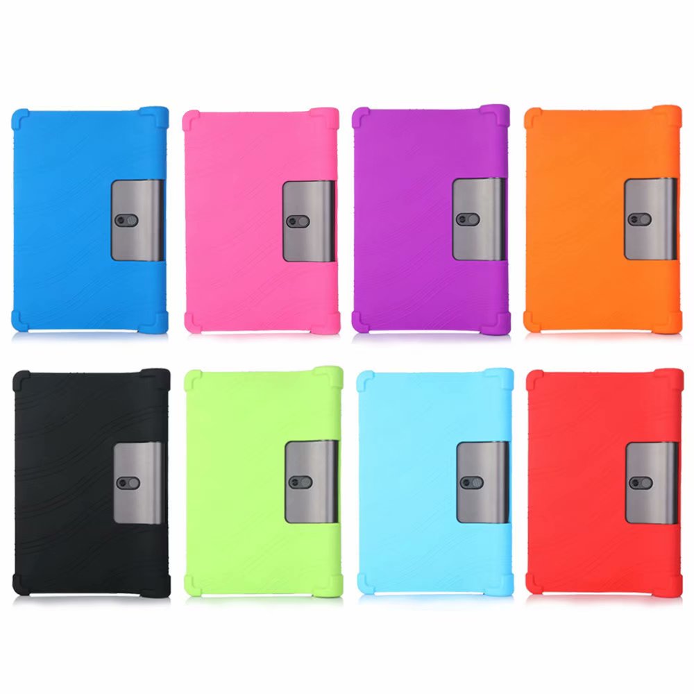 【Hengli jewelry story】Soft Silicone Lenovo Yoga Tab 5 YT-X705F Full Body Protect Cover for Yoga Smart Tab. 