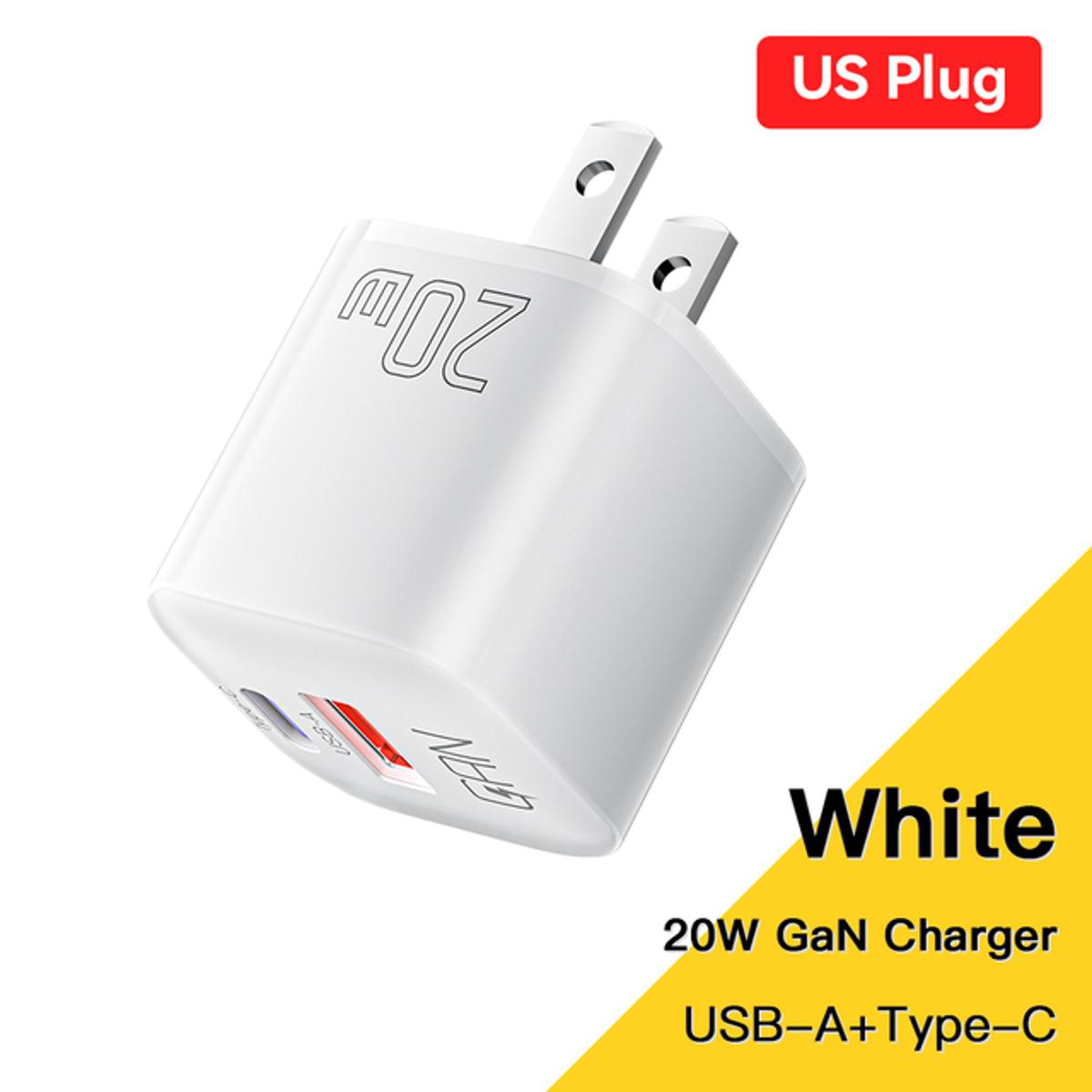 Limited Time Offer Essager 20W GaN USB Type C To Type C Charger PD Fast Charge Phone QC 3.0 Quick Chargers For Samsung Xiaomi Huawei iPhone 14 13 12 11 Pro Max Mini iPad Charging