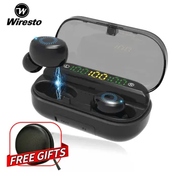 wiresto true wireless earbuds mini bluetooth earphone