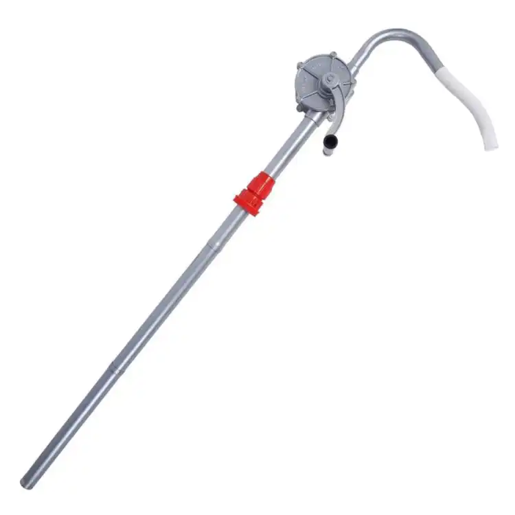 QWORK Aluminum Drum Rotary Hand Pump, Barrel Pump Hand, 42 OFF