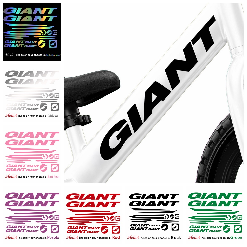 GIANT Brand Bike Decal For Mountain Cycling Frame Decals Decor GIANT Road Bike Vinyl Stickers