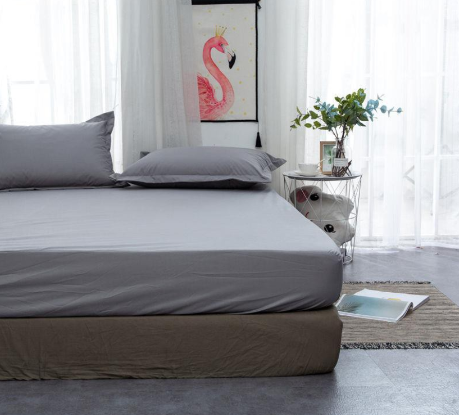 Waterproof Bed Sheet Cover Mattress Protector Fitted Cadar Katil Bedsheet Single Queen King Size Pillow Case Water. 