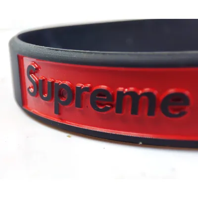 Real hot sale supreme bracelet