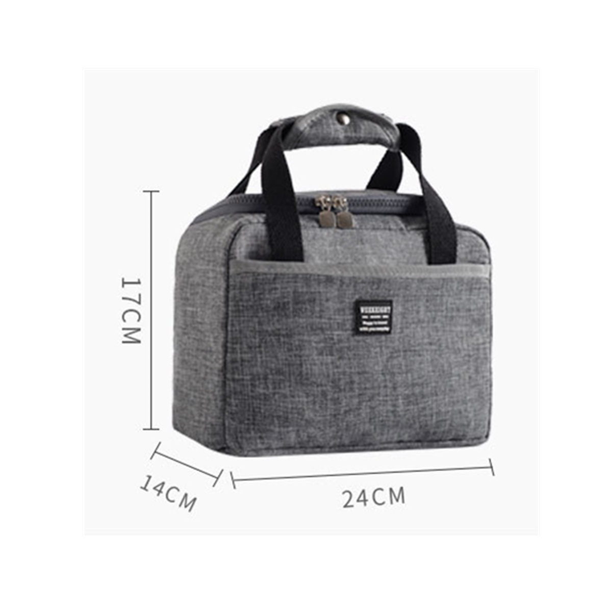 Pink Bear Small Lunch Bags For Women, Portable Insulation Bags