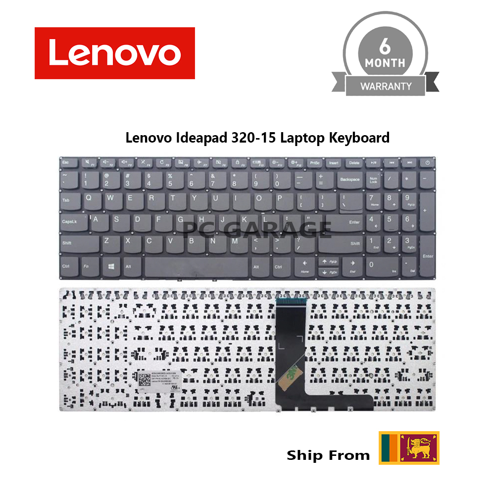 Lenovo ideapad 320-15 Laptop Keyboard. 