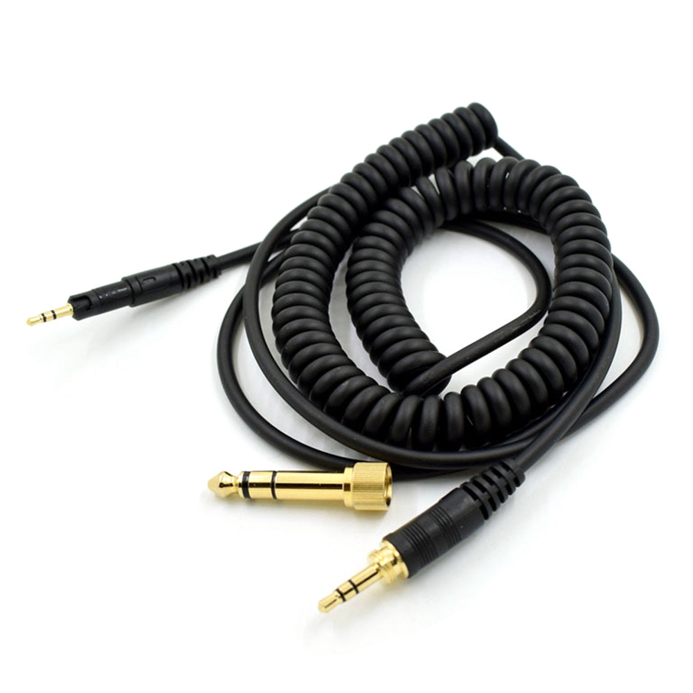 Audio Cable for Audio-Technica ATH M50X M40X Headphones Black AugT2