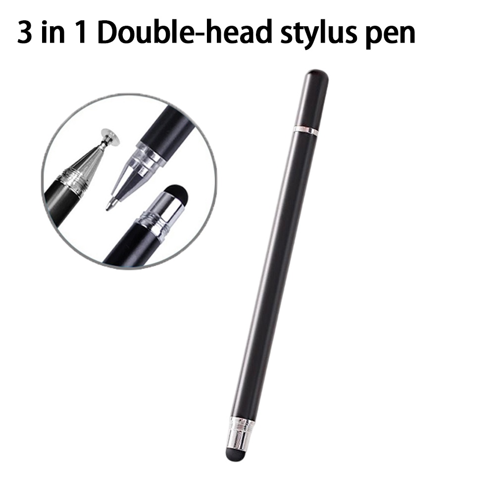 2 In 1 Universal High Sensitive Durable Alloy Stylus Pen For Android