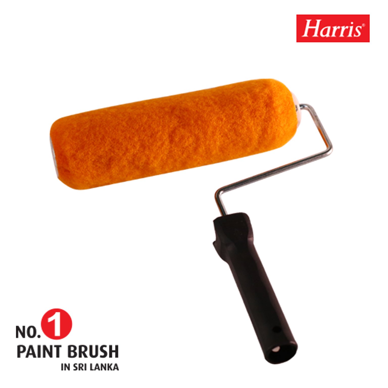 JAT Harris Classic Paint Roller Long Pile Sleeve Durable Roller Brush Comfort Grip Advanced Woven Fabric Interior Exterior Daraz.lk
