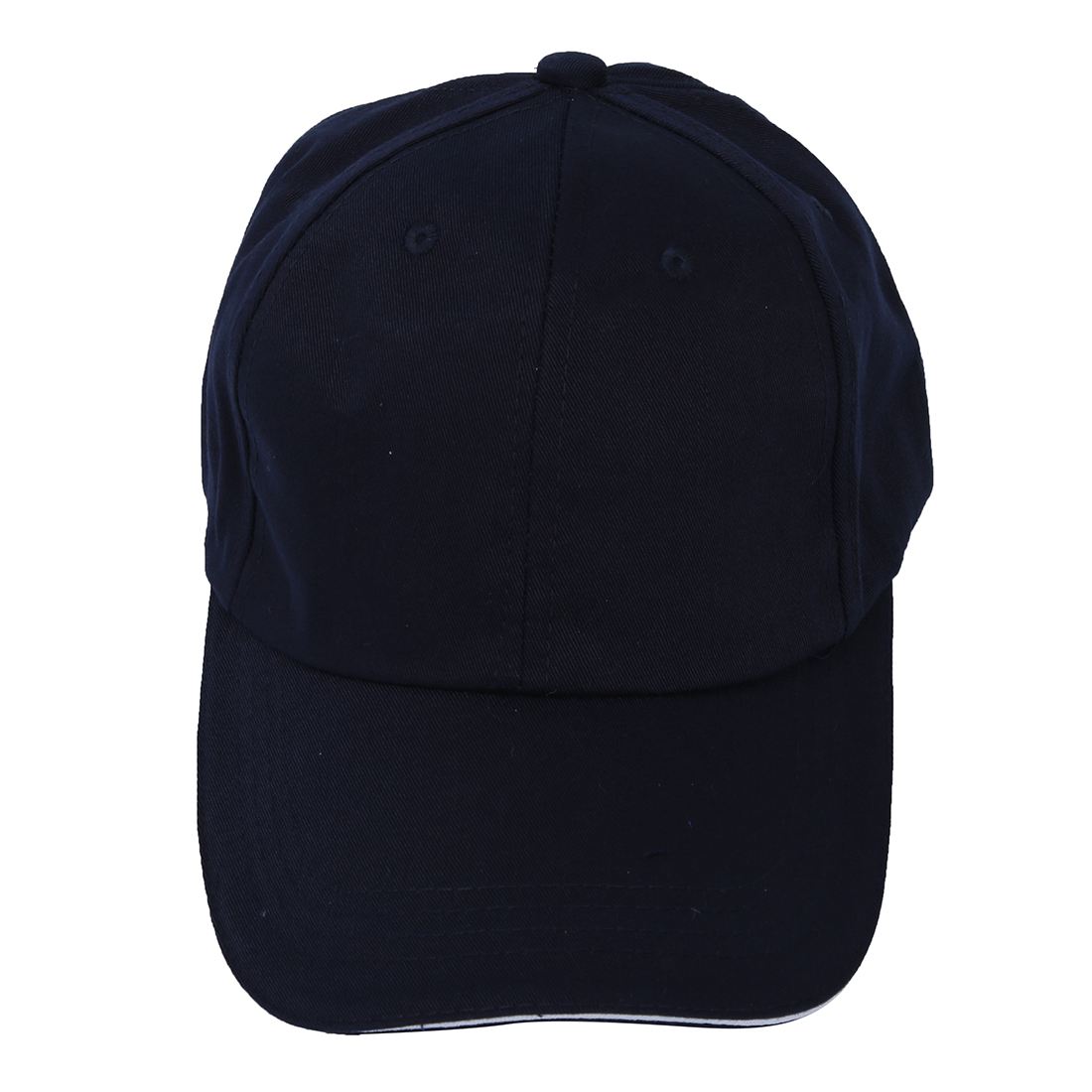 plain navy hat