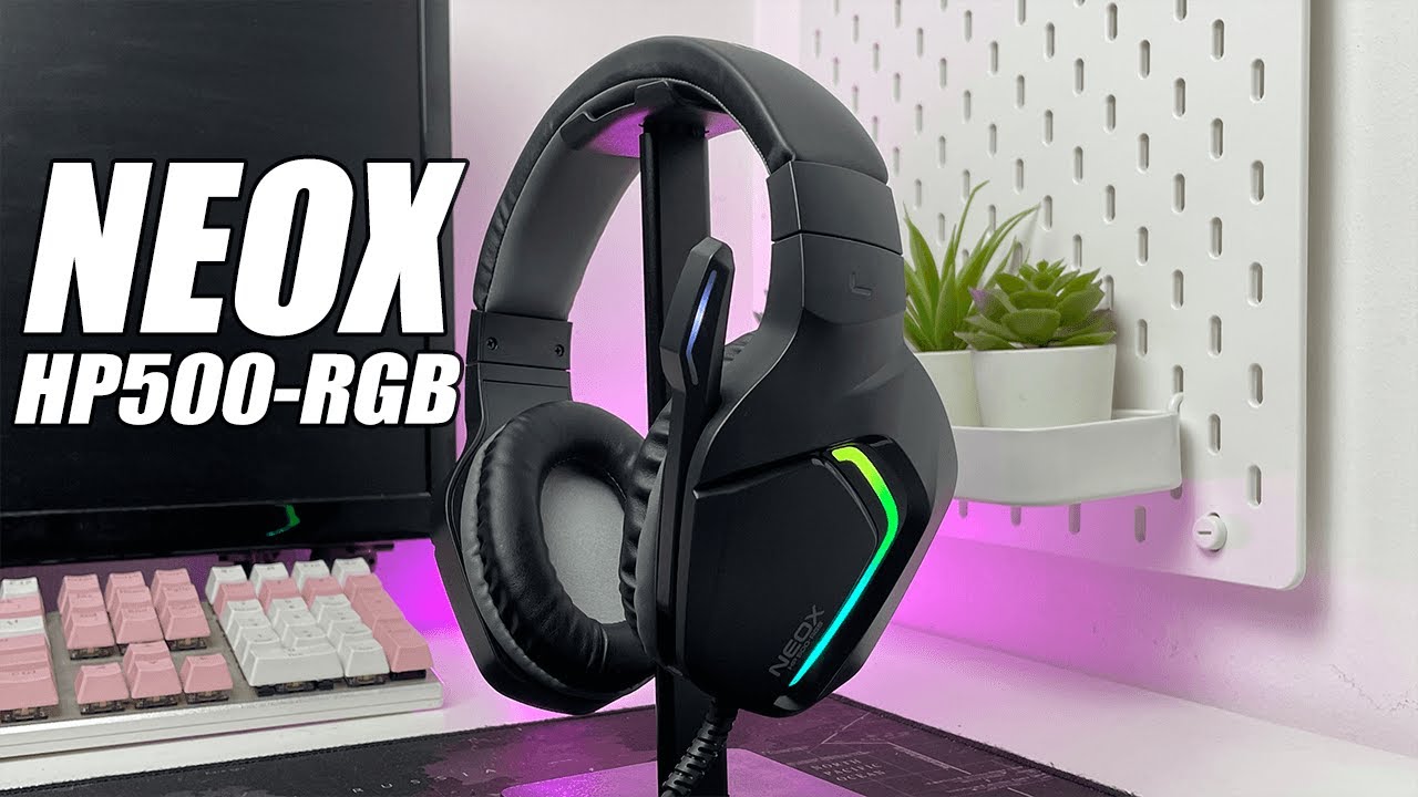 ALCATROZ NEOX HP 500 RGB Multi Device Gaming Headset USB & 3.5mm