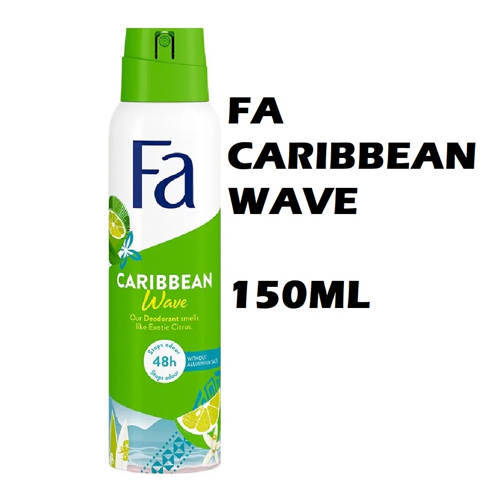 Fa Caribbean Wave Deodorant Body Spray 150ml | Daraz.lk