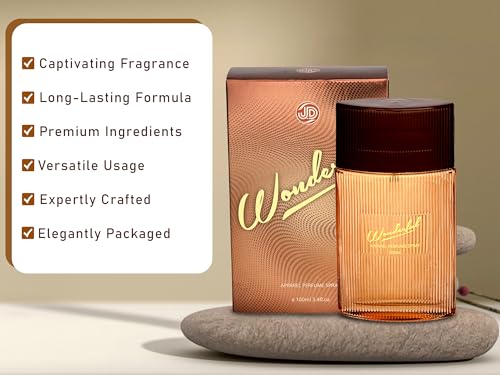 JD INTERNATIONAL WONDERFUL Unisex Perfume - 100ml | A Mesmerizing Fragrance for Men and Women | Captivate HFROM INDIA)JEZearts and Minds! | Valentine's Day gift. 