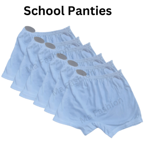 School Panties White Panties Girls Short School uniform panties underwear for Girls. 