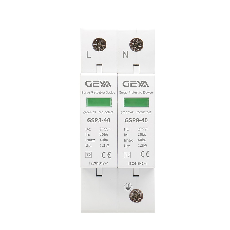 AC 380/220V 20KA 40KA Thunder Surge Arrester Protectors SPD Home Device Protector Surge Protector. 