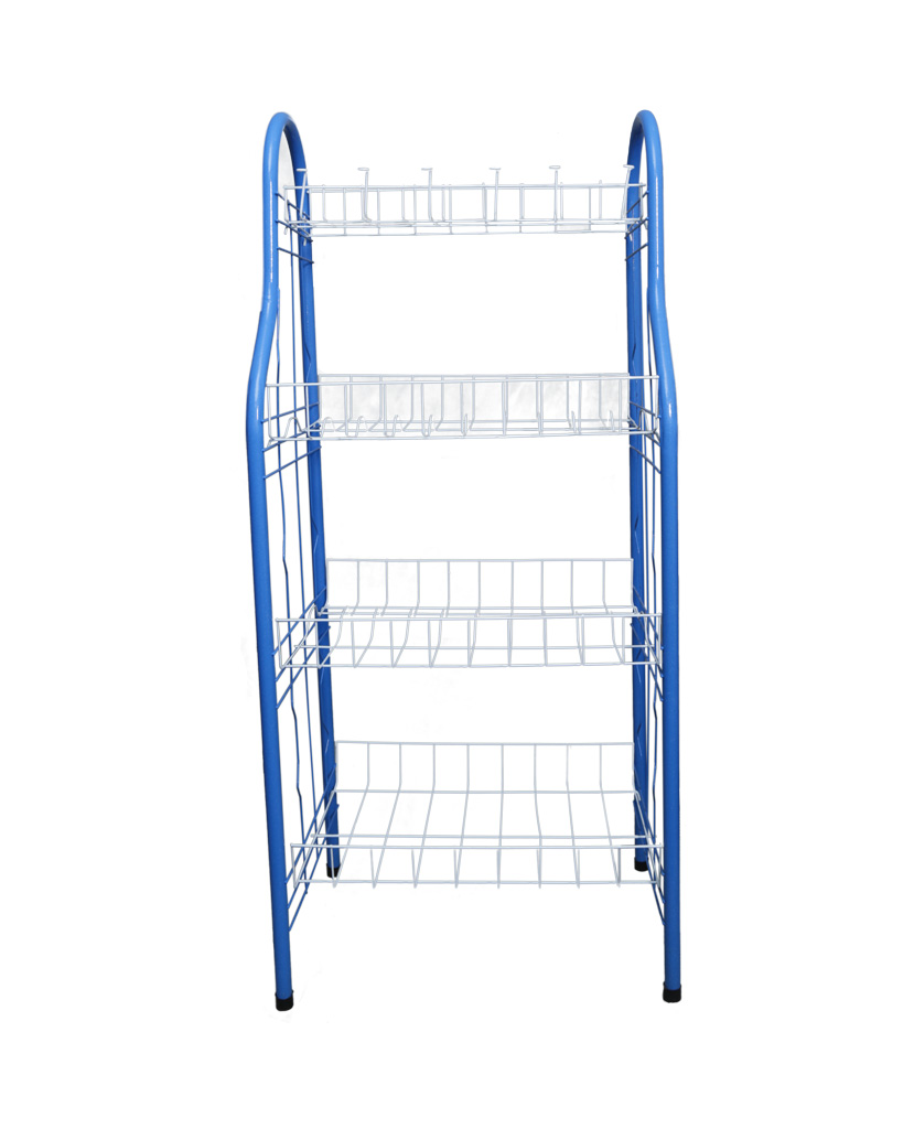 Kitchen Plate Rack – Master (red/blue). 