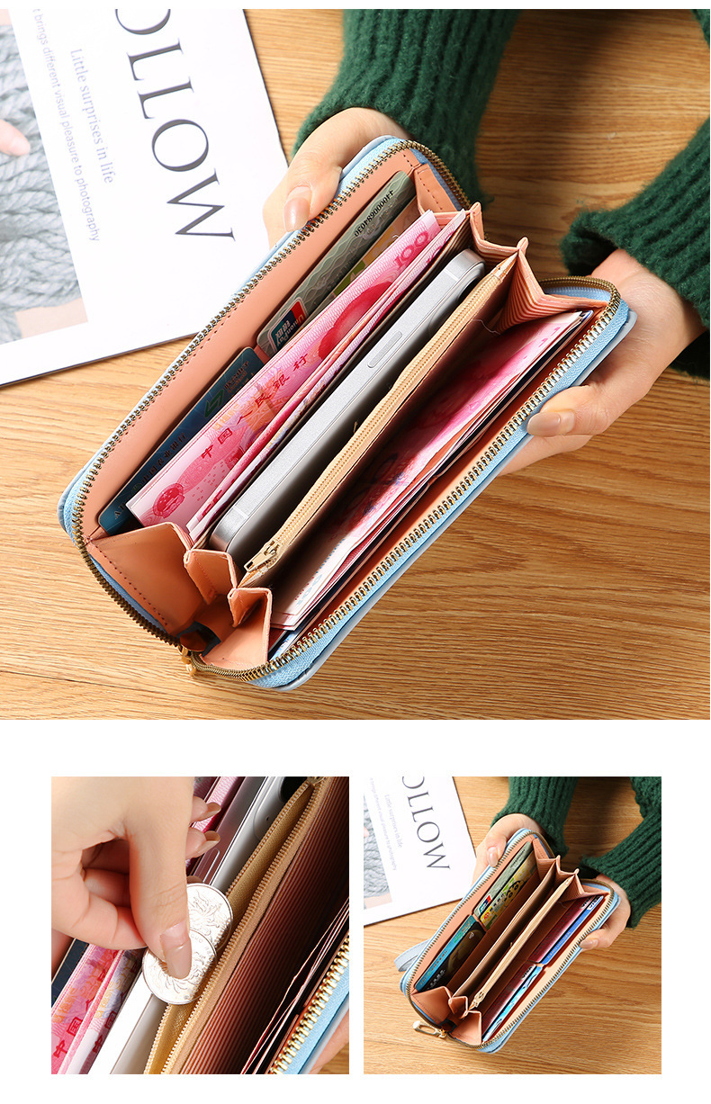 2025 trending Ladies Wallets / Ladies Casual Wallets / Zipper Wallets / Wallets for Women. 