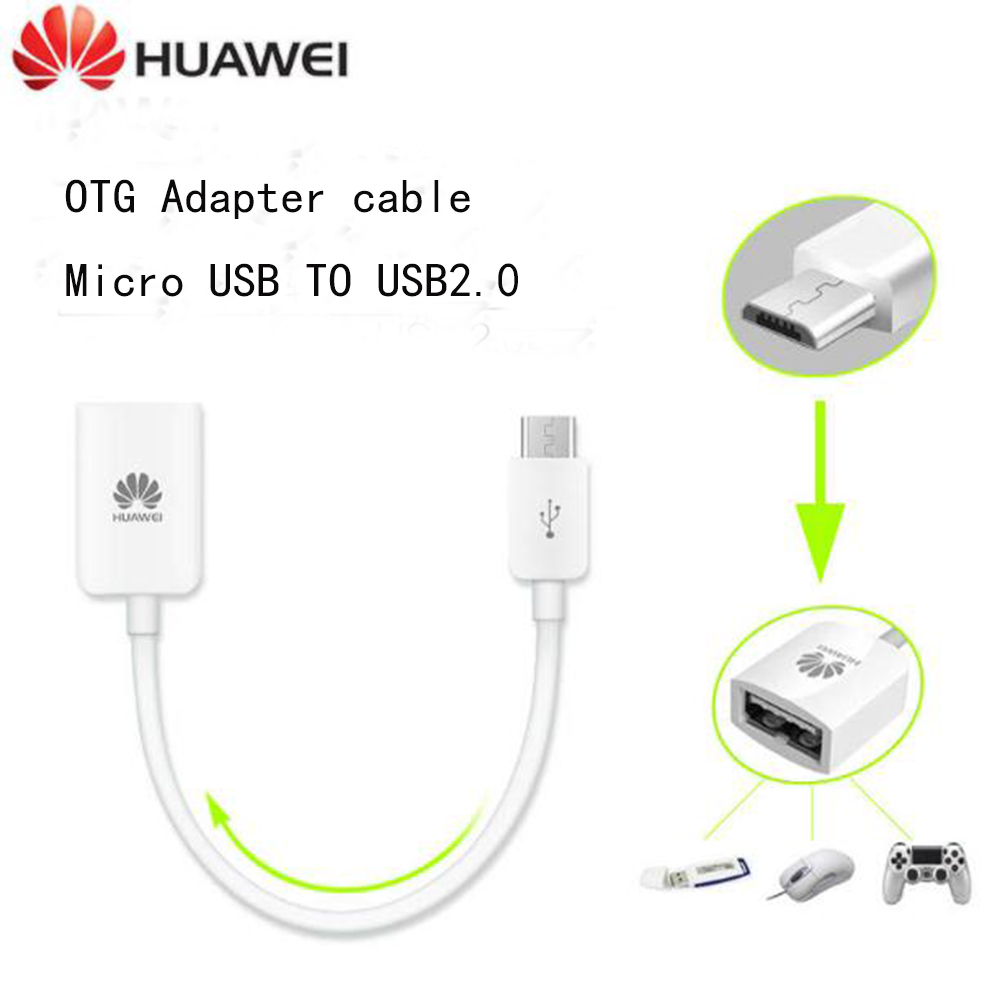 【Huaxiacuye8718】Original HUAWEI Micro USB To USB OTG Cable adapter For Mate 7 8 S P8/P9 Lite/P10 Lite Honor 7A 7C 7 Xiaomi Redmi Note 4A. 