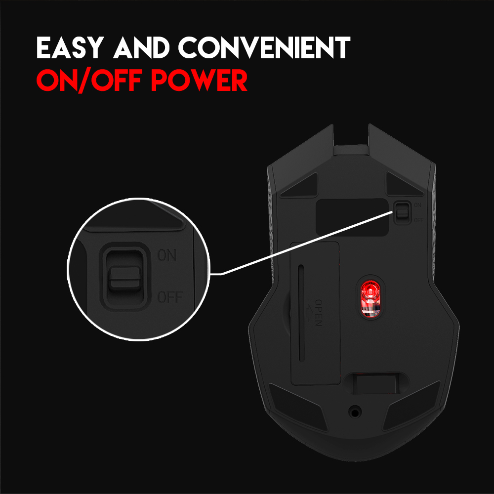 FANTECH WG10 RAIGOR ll Wireless Gaming Mouse. 
