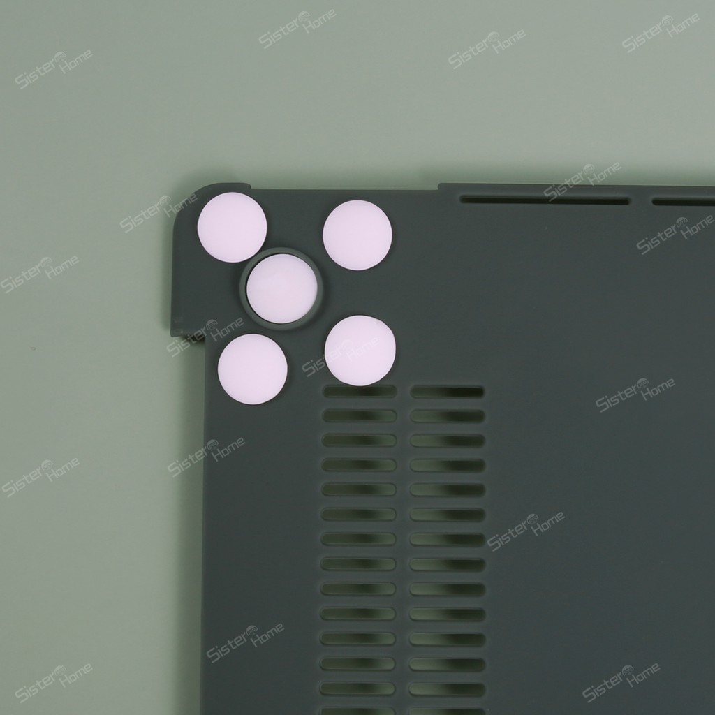 Macbook protective shell foot pad Replaceable broken foot pad Non-slip non-slip 15mm silicone foot pad Macbook universal rubber pad. 