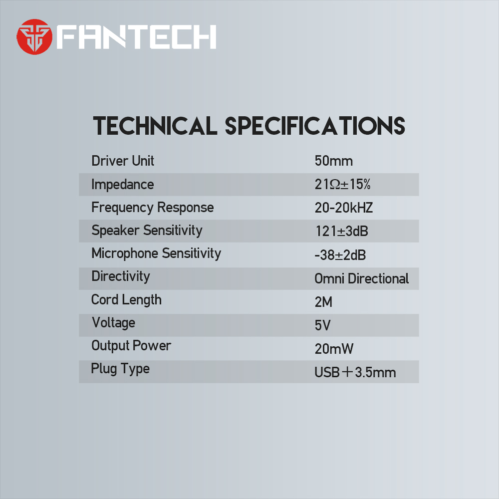 Fantech Chief Ii Hg20 Rgb Gaming Headset. 