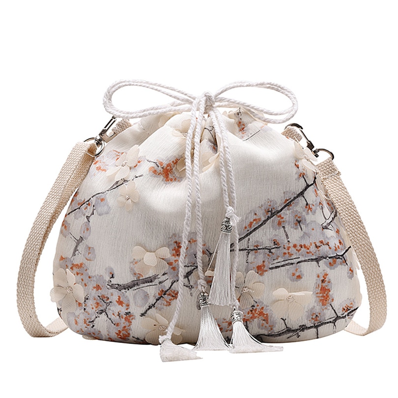 canvas drawstring duffle bolsa