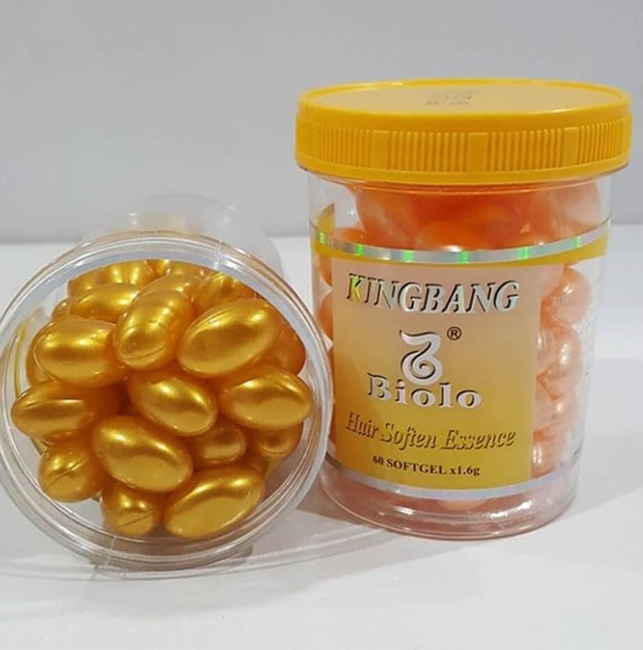 KING BANG Biolo Hair Softgel Capsule For Hair (60 Capsules). 