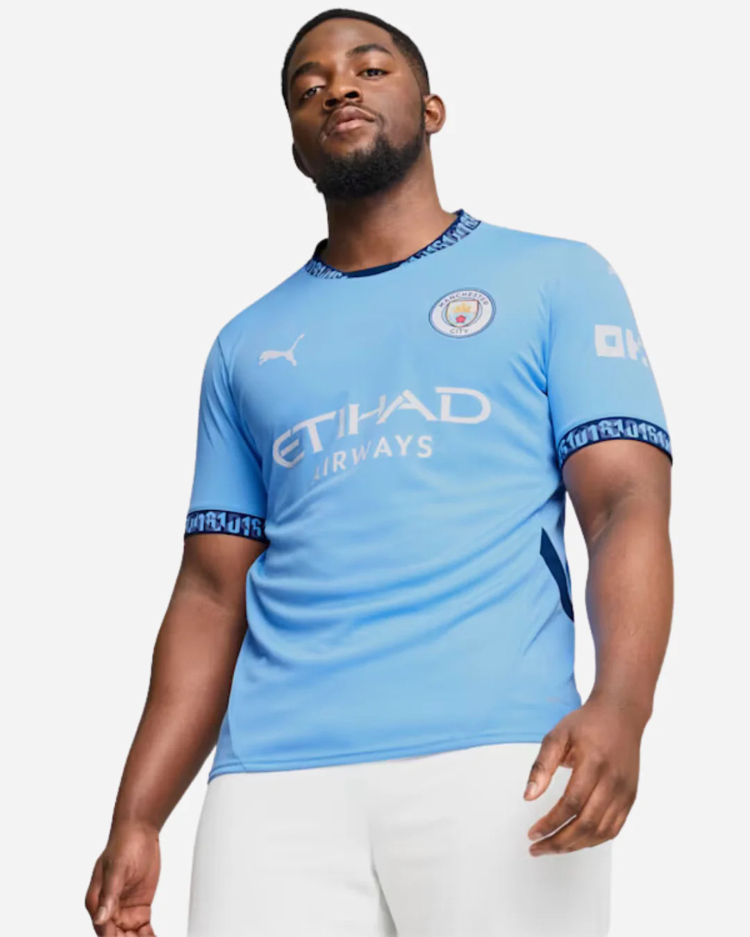 Man City 2025 Home Kit with short Official Kit Daraz.lk