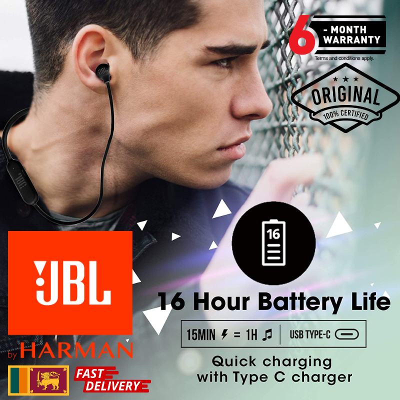 JBL Tune 125 Neckband Wireless in-ear headset | JBL T125BT. 