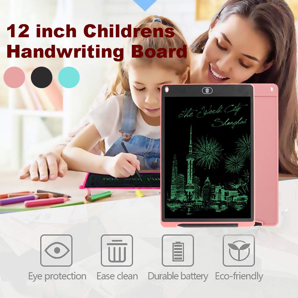 LCD Writing Tablet 12 Inch Colorful Drawing Tablet for Kids
