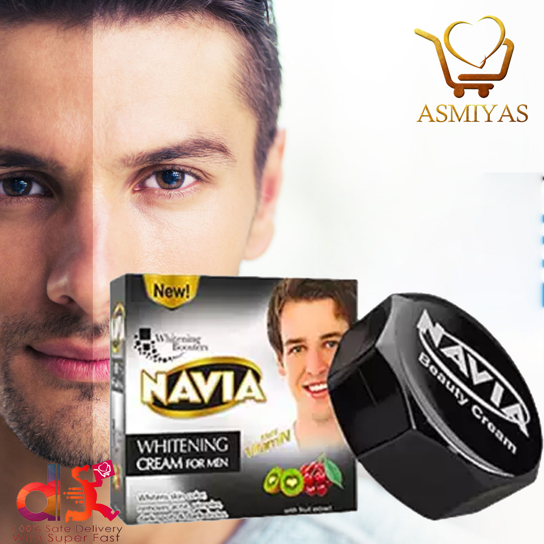 navia whitening cream for men