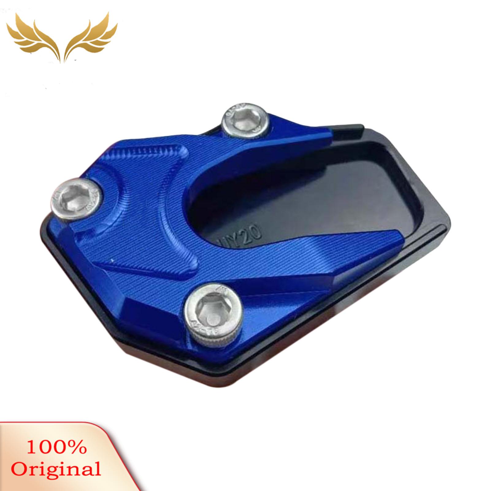 SuperRide Easy Installation Motorcycle Stand Pad Motorcycle Kickstand Extension Pad for Enhanced Stability Easy Install Non-slip Design Motorbike Accessories for Riders Motorcycle Kickstand Pad