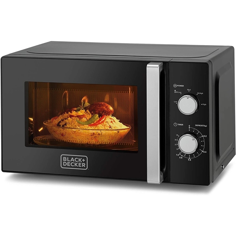 Black and Decker Microwave Oven 20L MZ2010PB5 Daraz.lk