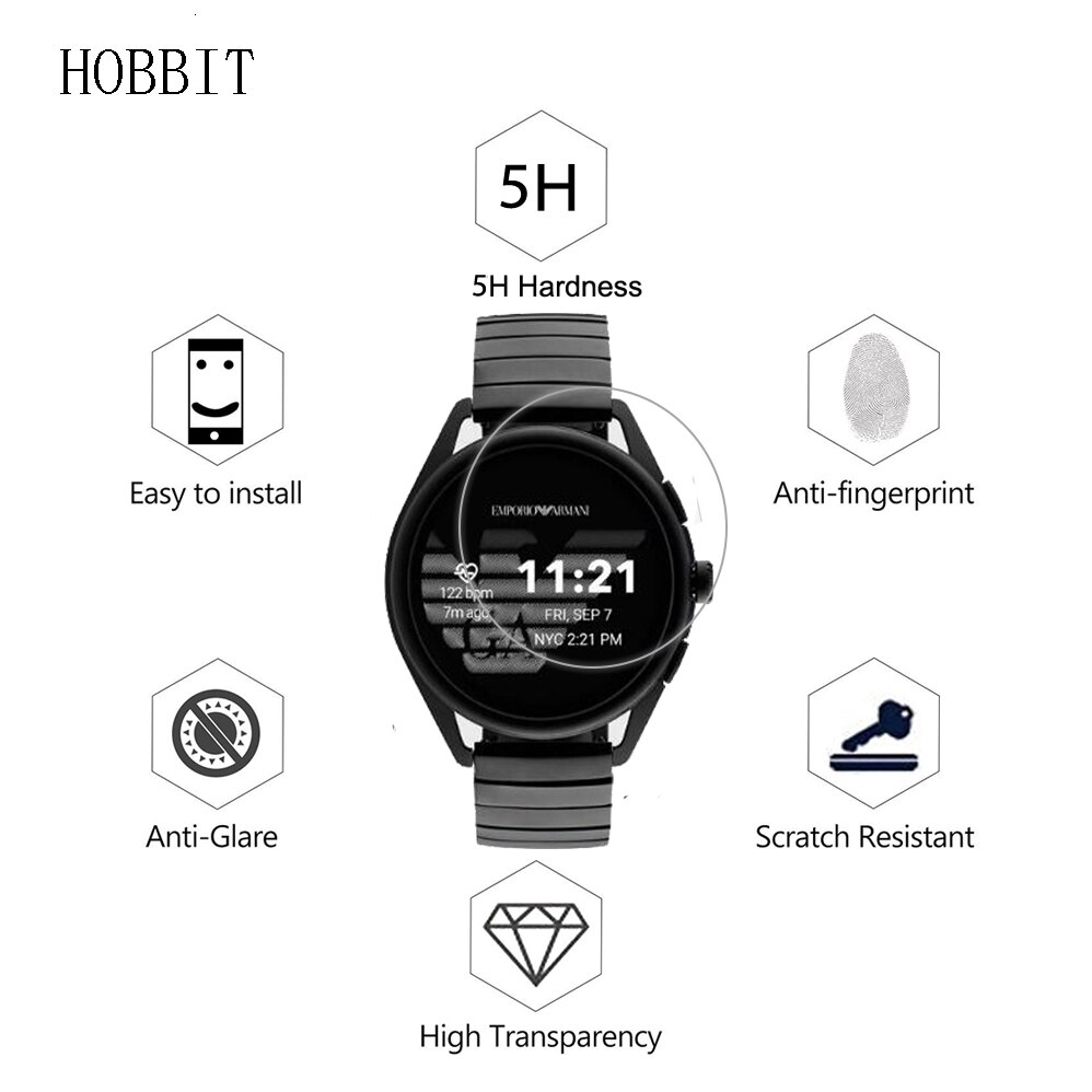 3Pack Nano Explorist-proof Film For Emporio Armani Smartwatch 3 ART5021  ART5022 ART5023 ART5024 Screen Protector: Buy Online at Best Prices in  SriLanka | Daraz.lk