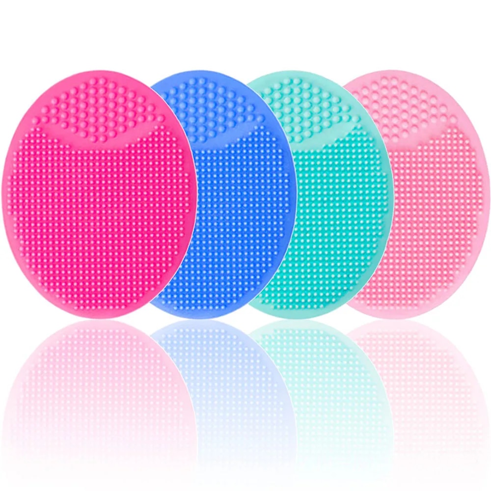 Baby Silicone Bath Brush Cradle Cap Scrubbers Exfoliating and Massaging Brush Scalp Care Scrubber for Hair Care And Body CareBasketball. 