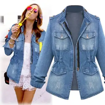 ladies jeans coat