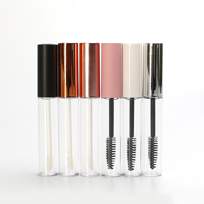 10ml 9 Cap Bottles Makeup Container Refillable Colours Bottle Accessories Mascara Tube Empty. 
