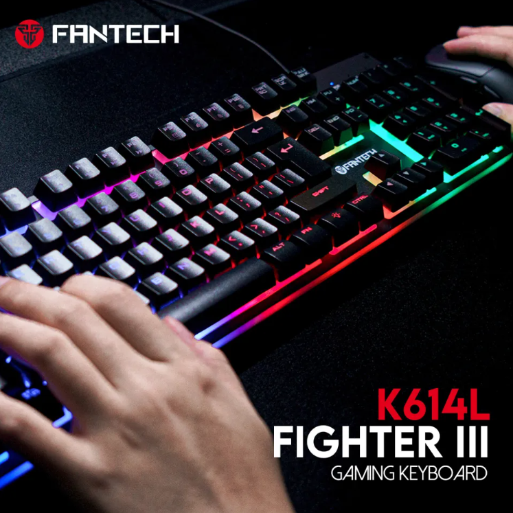 FANTECH K614L FIGHTER III Gaming Keyboard. 